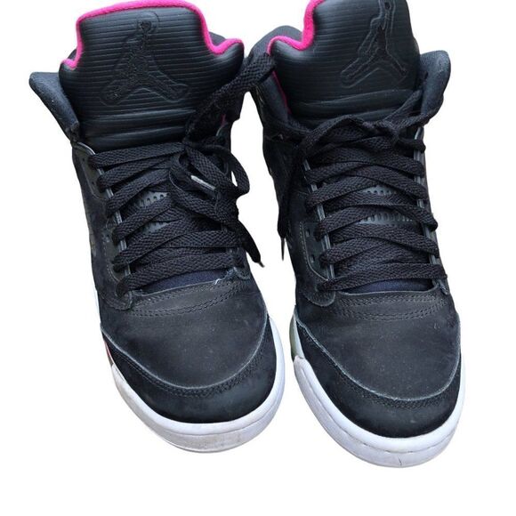 Rare 2017 air jordan 5 retro black deadly pink size 8 - Picture 3 of 16